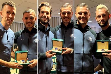 rolex icardi squadra|Icardi, che cuore: compra 34 Rolex e li regala a tutti i compagni.